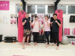 NHK　あさイチ　キックボクシング撮影　ビューティーキックス