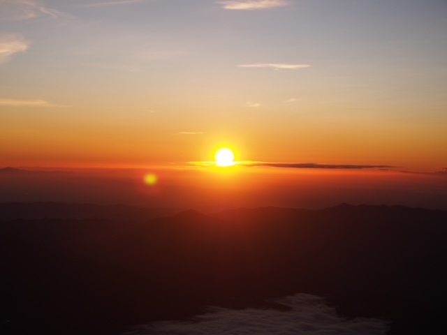 富士山登山　ビューティーキックス